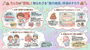 腸内細菌（うんち）を使った根本治療